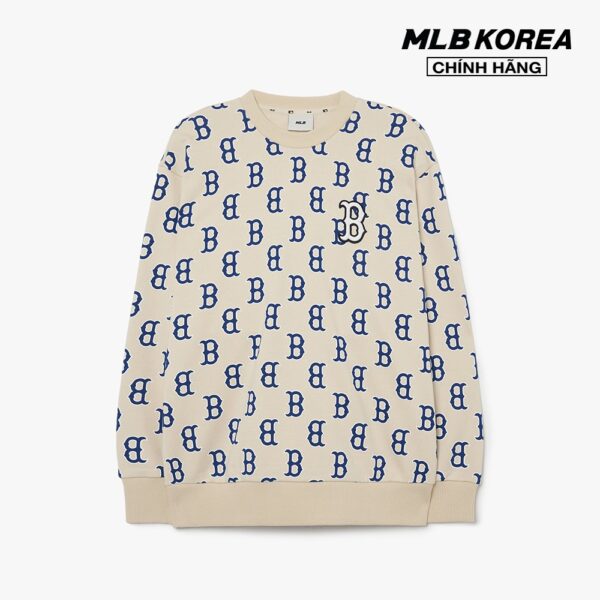 MLB - Áo sweatshirt unisex tay dài Classic Monogram Allover 3AMTM0231-43BGL