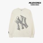 MLB – Áo sweatshirt unisex tay dài Classic Monogram Bag Big Logo Overfit 3AMTU0131-50CRS