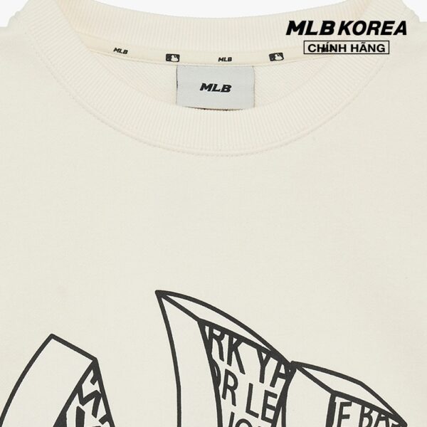 MLB - Áo sweatshirt unisex tay dài Classic Monogram Bag Big Logo Overfit 3AMTU0131-50CRS - Hình ảnh 4