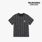 MLB – Áo thun cổ tròn ngắn tay Basic Monogram 3ATSM1023-50BKS