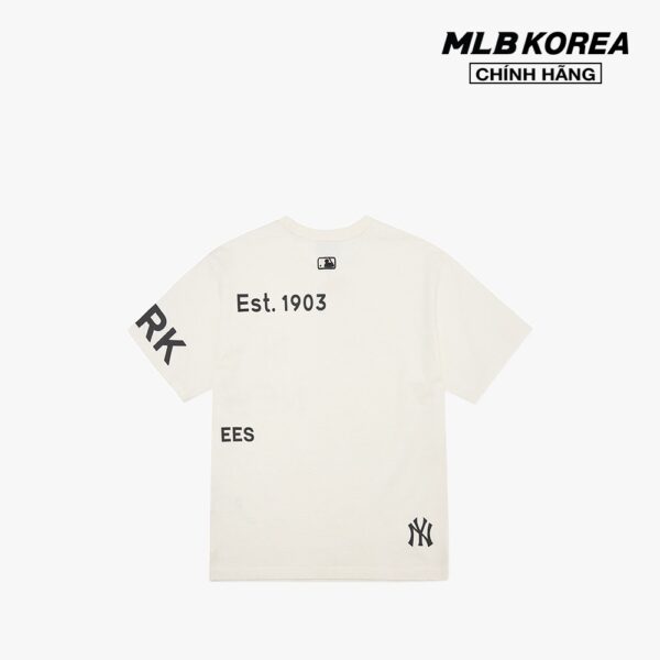 MLB - Áo thun unisex cổ tròn ngắn tay Basic Canvas 3ATS07023-50CRS - Hình ảnh 2