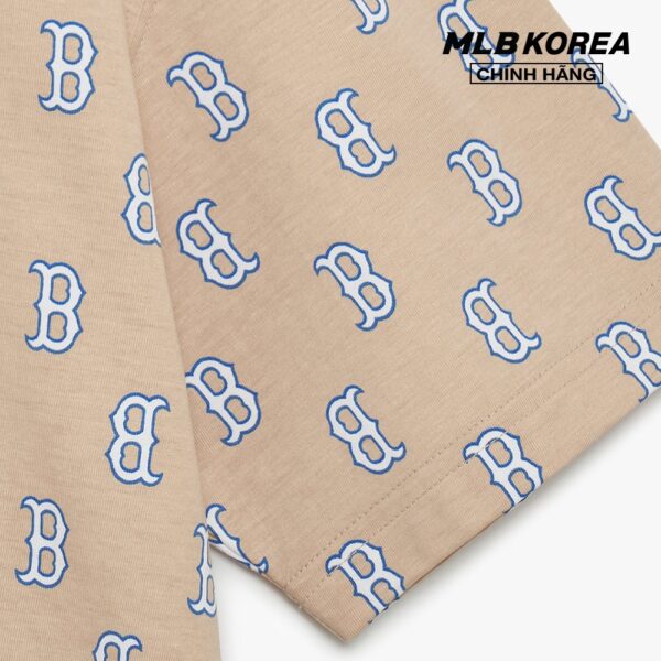 MLB - Áo thun unisex cổ tròn tay ngắn Classic Monogram Front Pattern 3ATSM1133-43SAL - Hình ảnh 5