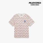 MLB – Áo thun unisex cổ tròn tay ngắn Classic Monogram Front Pattern 3ATSM1133-07CRS