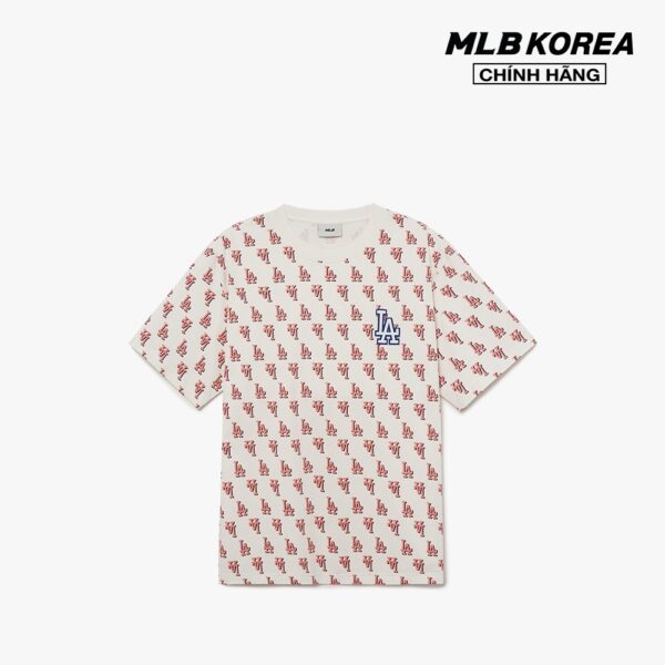 MLB - Áo thun unisex cổ tròn tay ngắn Classic Monogram Front Pattern 3ATSM1133-07CRS