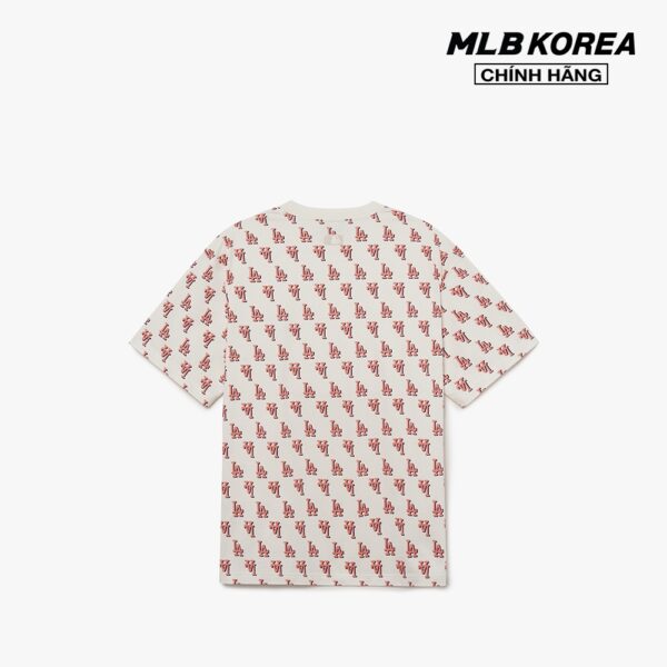 MLB - Áo thun unisex cổ tròn tay ngắn Classic Monogram Front Pattern 3ATSM1133-07CRS - Hình ảnh 2