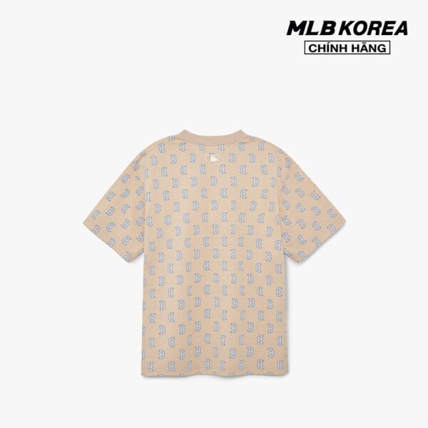MLB - Áo thun unisex cổ tròn tay ngắn Classic Monogram Front Pattern 3ATSM1133-43SAL - Hình ảnh 2