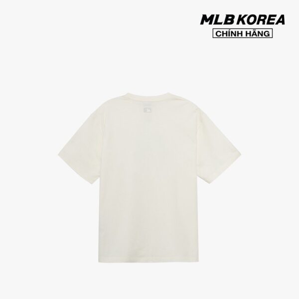 MLB - Áo thun unisex cổ tròn tay ngắn Smile Face Graphic Overfit 3ATSJ0233-43CRS - Hình ảnh 2