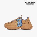 MLB – Giày sneakers unisex cổ thấp Big Ball Chunky Monotive 3ASHMNP3N-43BRN