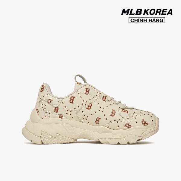 MLB - Giày sneakers unisex cổ thấp Big Ball Chunky Saffiano Diamond Monogram 3ASHMS13N-43BGS - Hình ảnh 4