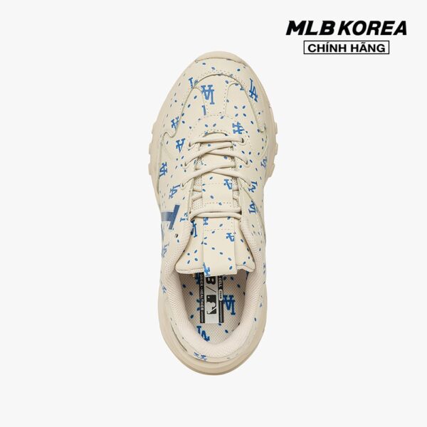 MLB - Giày sneakers unisex cổ thấp Big Ball Chunky Saffiano Diamond Monogram 3ASHMS13N-07IVS - Hình ảnh 3