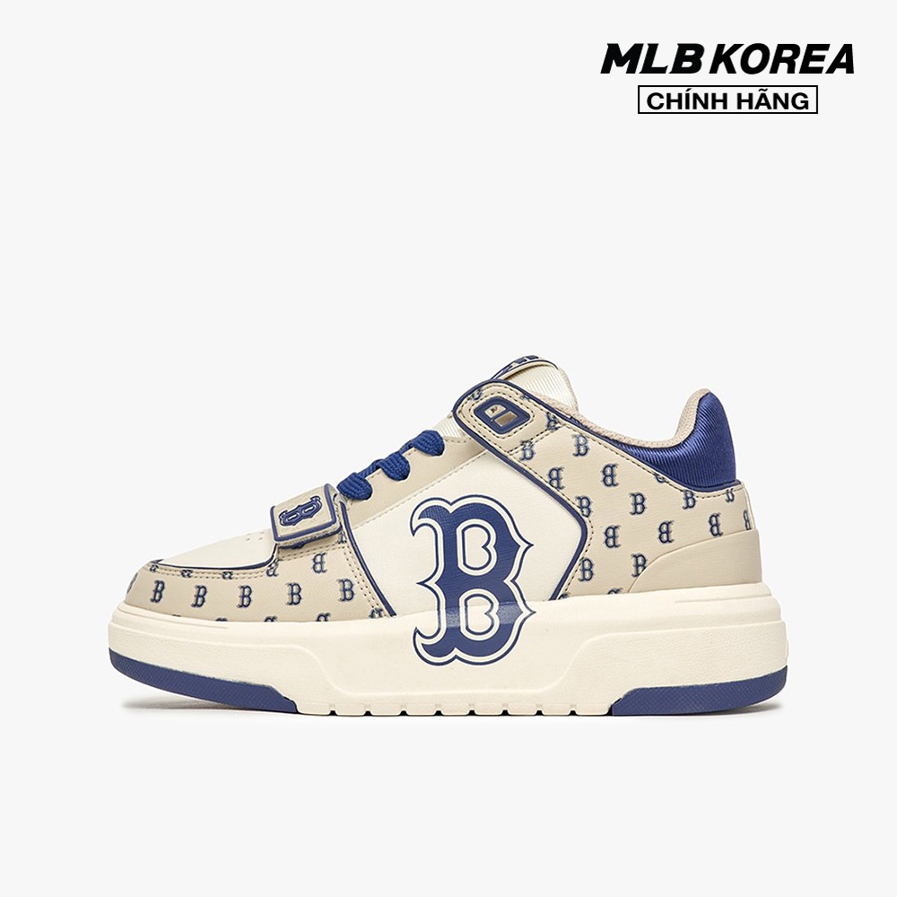 MLB – Giày sneakers unisex cổ thấp Chunky Liner Mid Classic Monogram 3ASXLM13N-43BGL