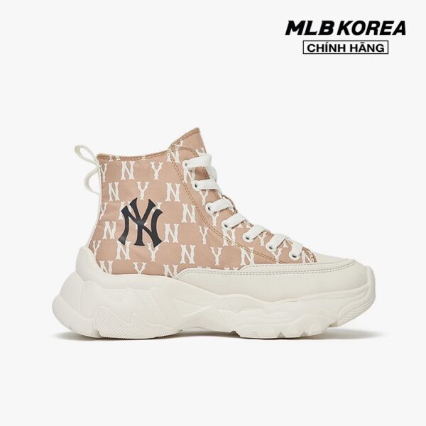 MLB - Giày thể thao cổ cao Monogram Chunky High 3ASHULM2N-50BGD - Ảnh 4