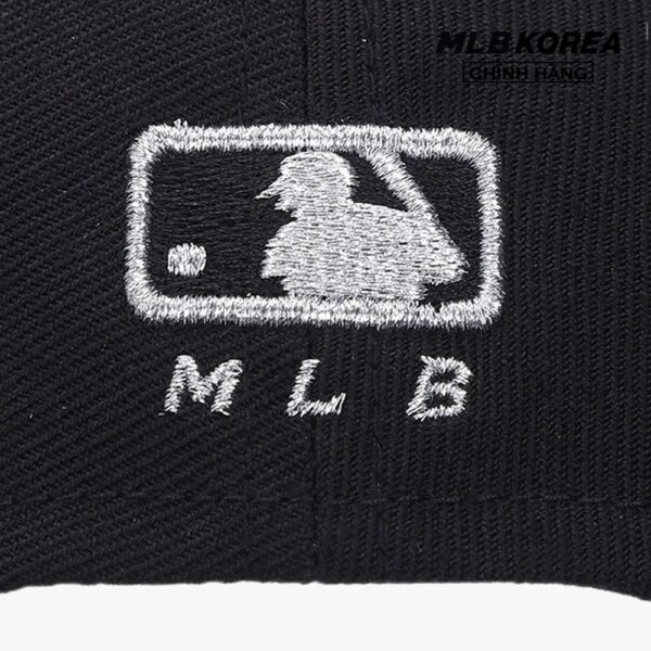 MLB - Nón bóng chày Metal Embroidery 3ACPIG01N-50BKS - Hình ảnh 4