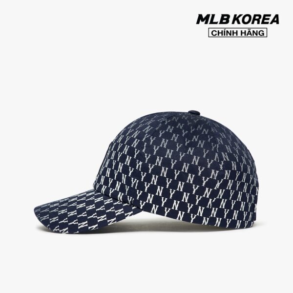 MLB - Nón bóng chày Monogram Diamond Jacquard 3ACPM041N-50NYD - Hình ảnh 2