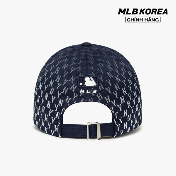 MLB - Nón bóng chày Monogram Diamond Jacquard 3ACPM041N-50NYD - Hình ảnh 4