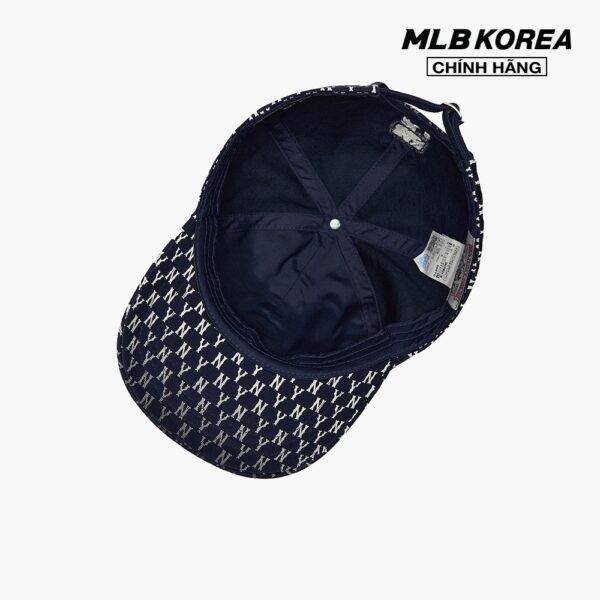 MLB - Nón bóng chày Monogram Diamond Jacquard 3ACPM041N-50NYD - Hình ảnh 5