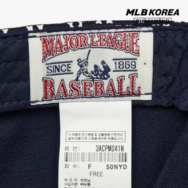 MLB - Nón bóng chày Monogram Diamond Jacquard 3ACPM041N-50NYD - Hình ảnh 7