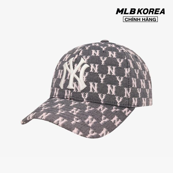 MLB - Nón bóng chày Monogram Jacquard 32CPFE111-50L - Hình ảnh 2