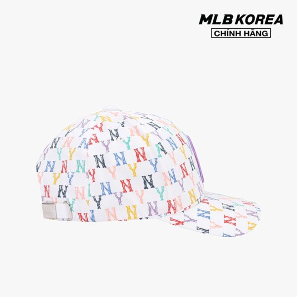 MLB - Nón bóng chày Rainbow Monogram 32CPFM111-50W - Hình ảnh 4