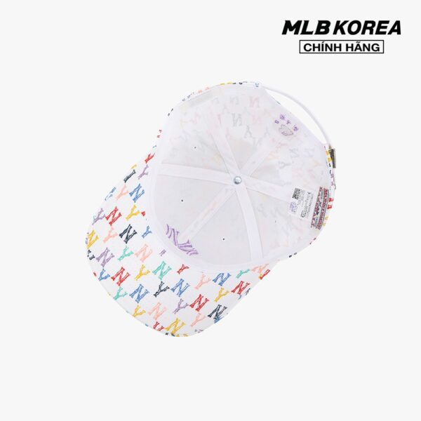 MLB - Nón bóng chày Rainbow Monogram 32CPFM111-50W - Hình ảnh 7