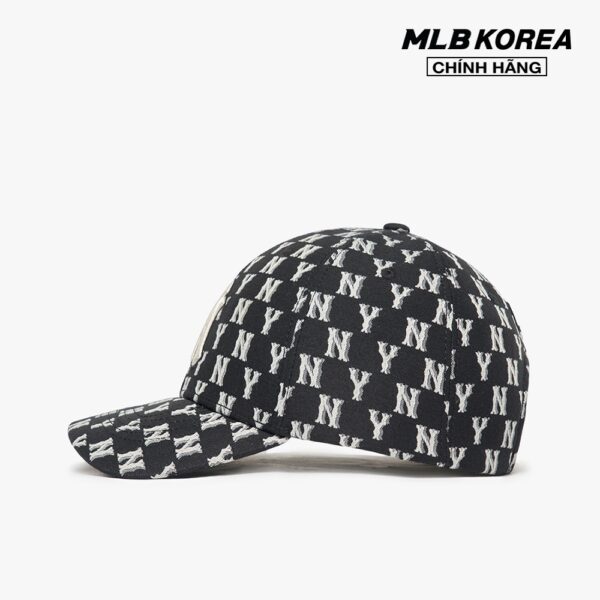 MLB - Nón bóng chày thời trang Monogram Classic Ball 3ACPFF02N-50BKS - Hình ảnh 2