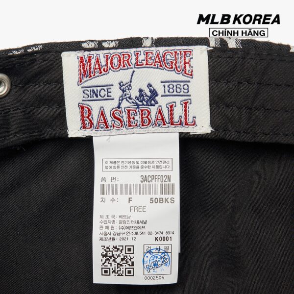 MLB - Nón bóng chày thời trang Monogram Classic Ball 3ACPFF02N-50BKS - Hình ảnh 7