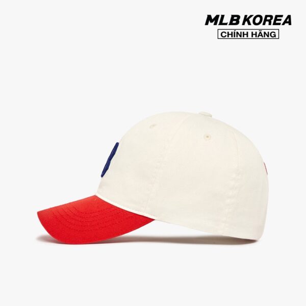 MLB - Nón bóng chày unisex Basic Color Block Unstructured 3ACP3303N-43RDS - Hình ảnh 2