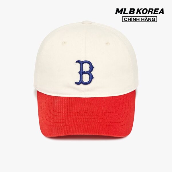 MLB - Nón bóng chày unisex Basic Color Block Unstructured 3ACP3303N-43RDS - Hình ảnh 3