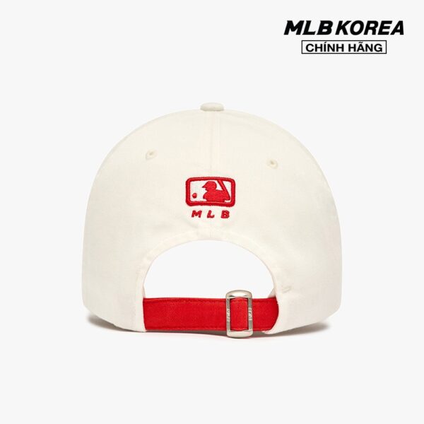 MLB - Nón bóng chày unisex Basic Color Block Unstructured 3ACP3303N-43RDS - Hình ảnh 4