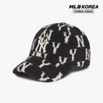 MLB – Nón bóng chày unisex Classic Monogram Fleece Unstructured 3ACPMF126-50BKS