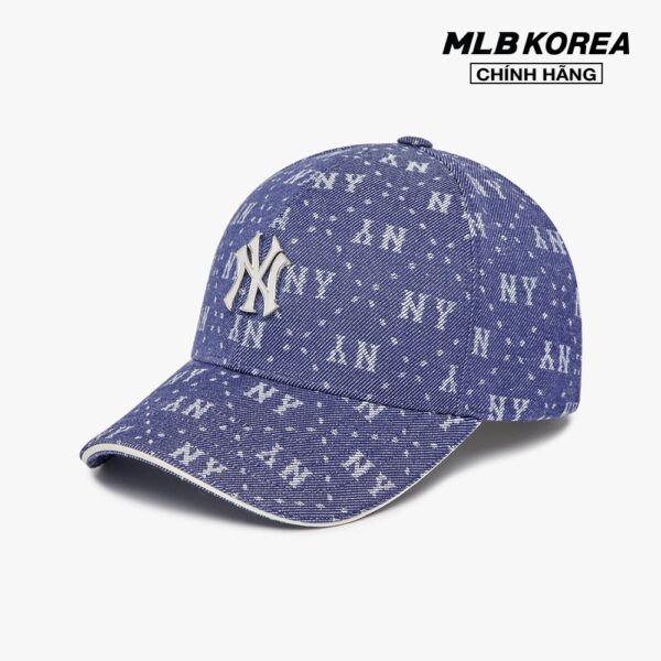 MLB - Nón bóng chày unisex Denim 3ACPMD13N-50NYD