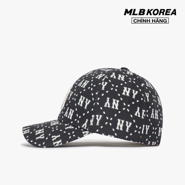 MLB - Nón bóng chày unisex Dia Monogram Structured 3ACPM023N-50BKS - Ảnh 2