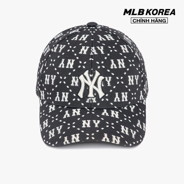 MLB - Nón bóng chày unisex Dia Monogram Structured 3ACPM023N-50BKS - Ảnh 3