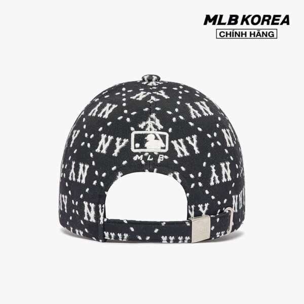 MLB - Nón bóng chày unisex Dia Monogram Structured 3ACPM023N-50BKS - Ảnh 4
