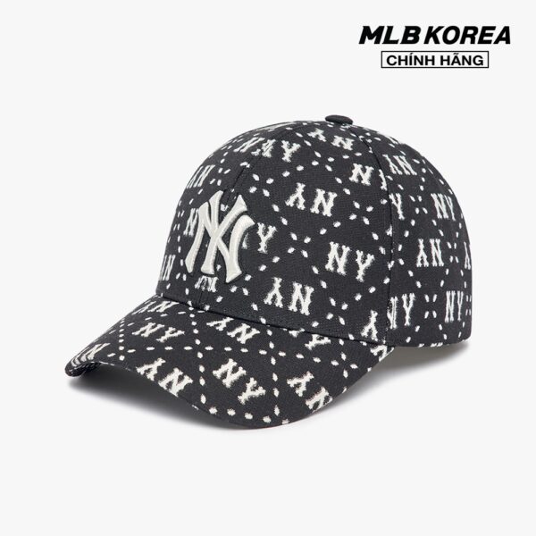 MLB - Nón bóng chày unisex Dia Monogram Structured 3ACPM023N-50BKS