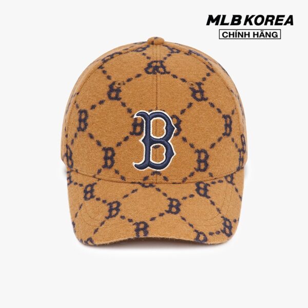 MLB - Nón bóng chày unisex Dia Monogram Wool 3ACPMW126-43BGD - Hình ảnh 2