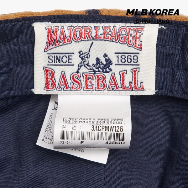MLB - Nón bóng chày unisex Dia Monogram Wool 3ACPMW126-43BGD - Hình ảnh 6
