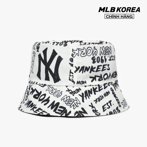 MLB - Nón bucket thời trang Graffiti 3AHT0521N-50IVS - Hình ảnh 2