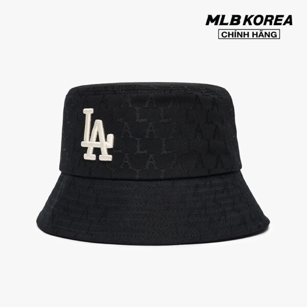 MLB - Nón bucket thời trang Monogram Classic Jacquard 3AHTH301N-07BKS - Hình ảnh 2