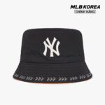 MLB – Nón bucket thời trang Thin Ball Fleece Reversible 3AHT06126-50BKS