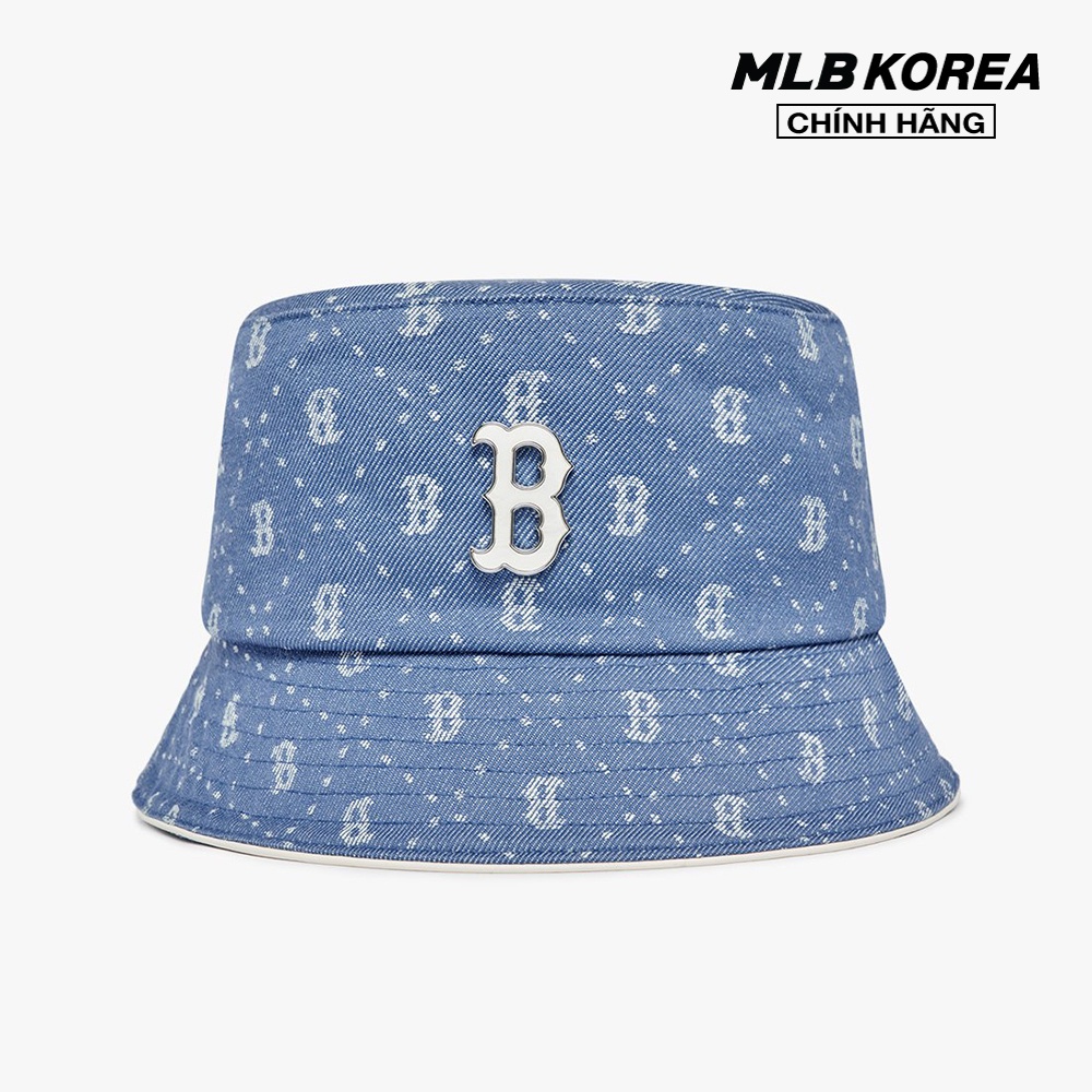 MLB – Nón bucket unisex Denim Diamond Monogram 3AHTMD13N-43SBL