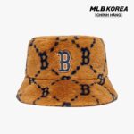 MLB – Nón bucket vải lông Dia Monogram 3AHTMF226-43BGD