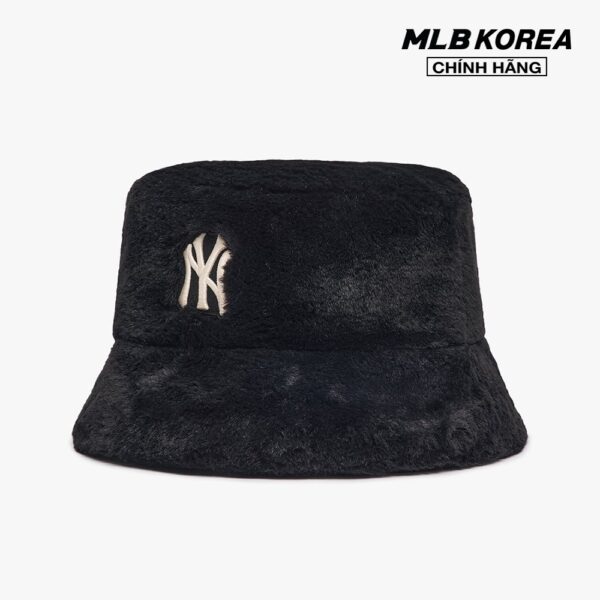 MLB - Nón bucket vải lông Fur 3AHTF0926-50BKS - Hình ảnh 2