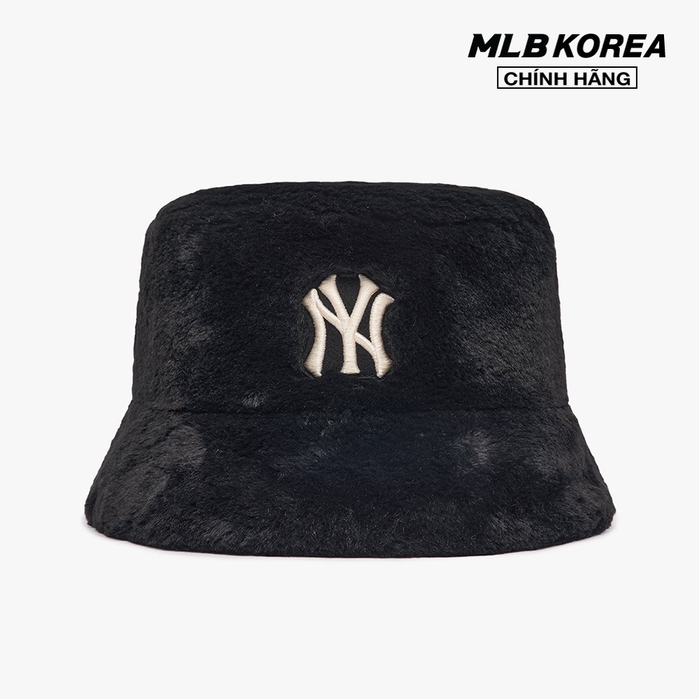 MLB – Nón bucket vải lông Fur 3AHTF0926-50BKS