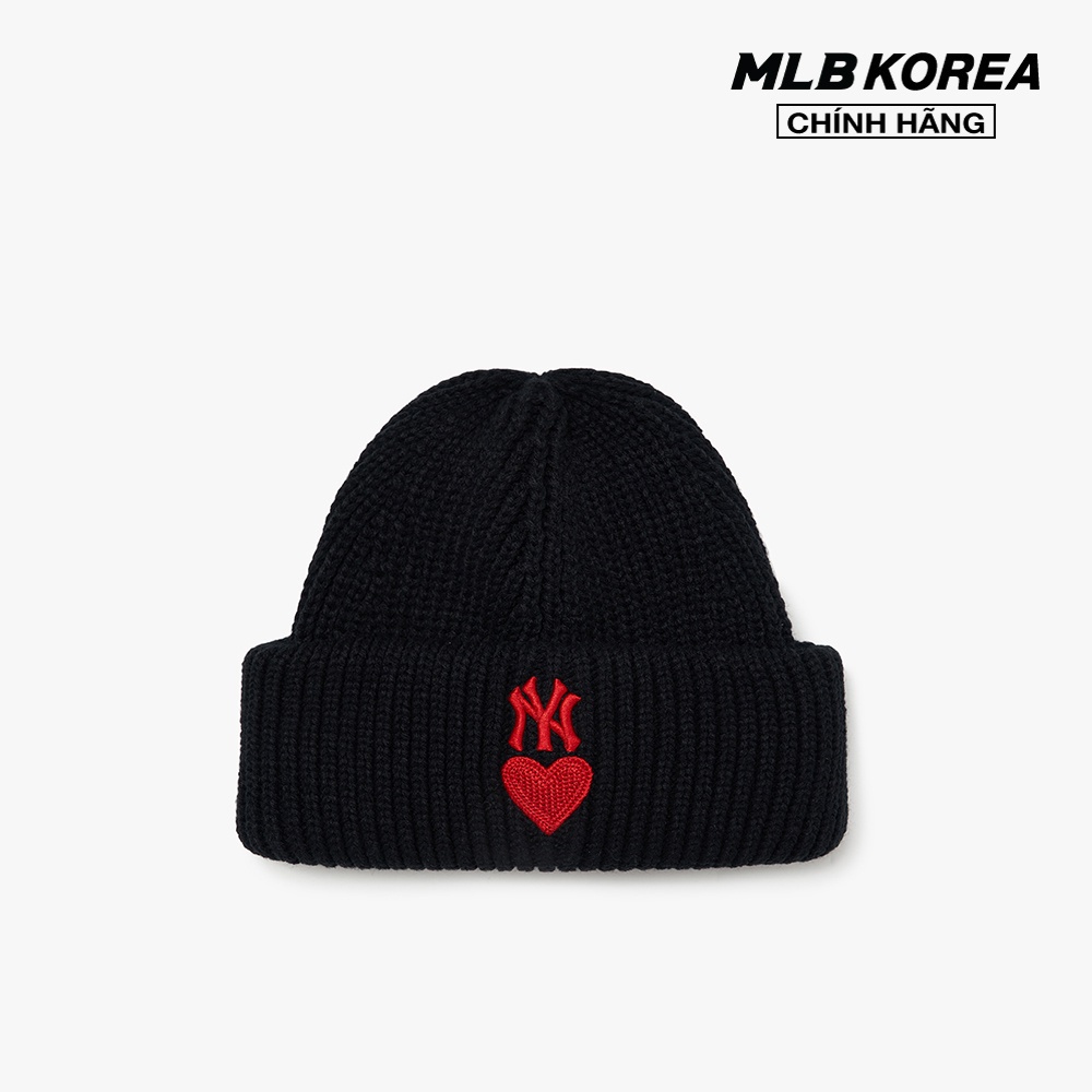 MLB – Nón len Heart Beanie 3ABNM0916-50BKS