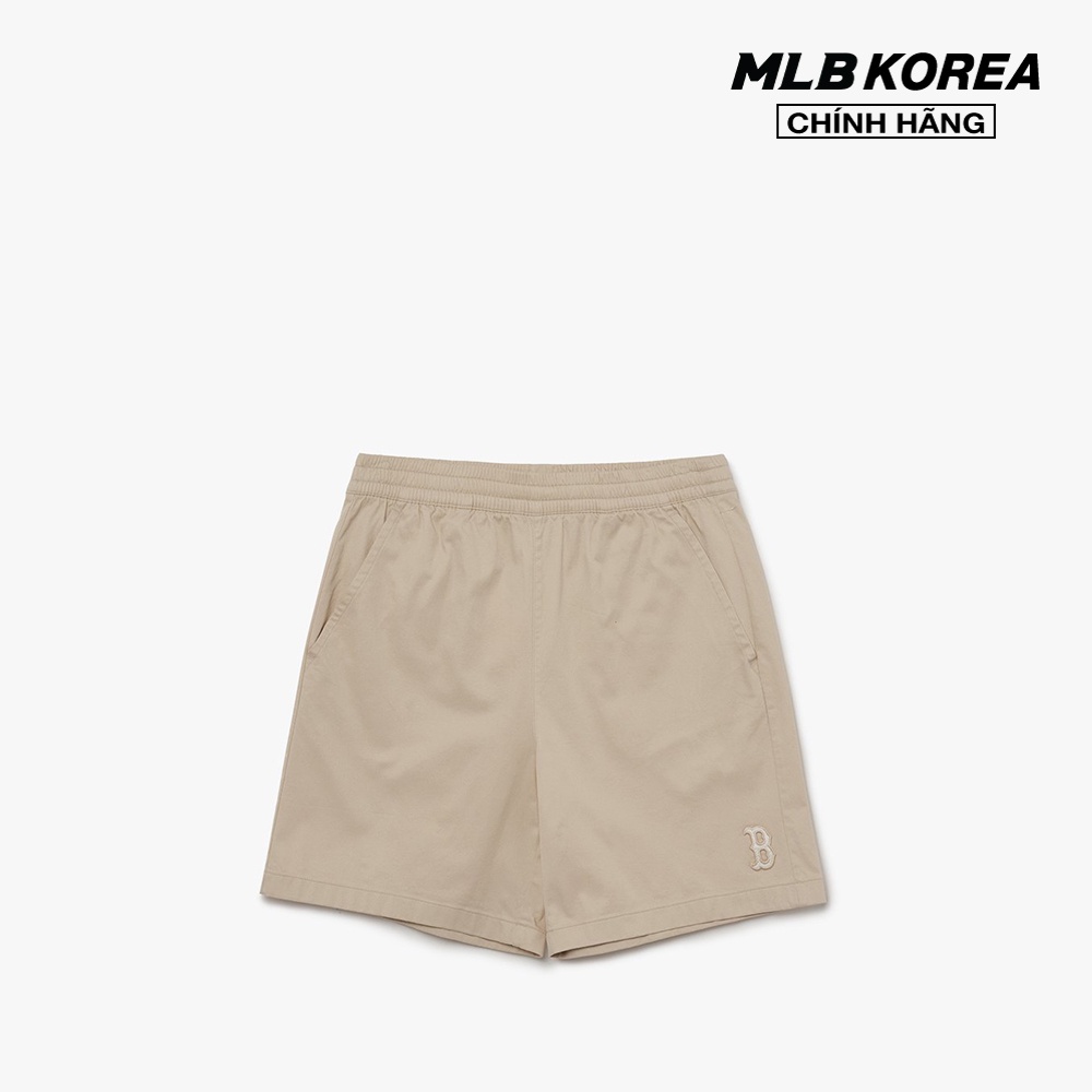 MLB  Quần shorts nam ống rộng Basic Medium Logo Cotton 3LSMB043343BGL
