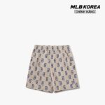 MLB – Quần shorts unisex ống rộng lưng thun Classic Monogram 3ASMM0133-43BGL