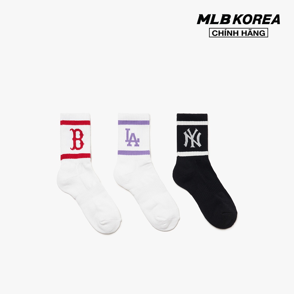 MLB – Set 3 vớ cổ cao Big Ball 3ASOMA116-00WHS