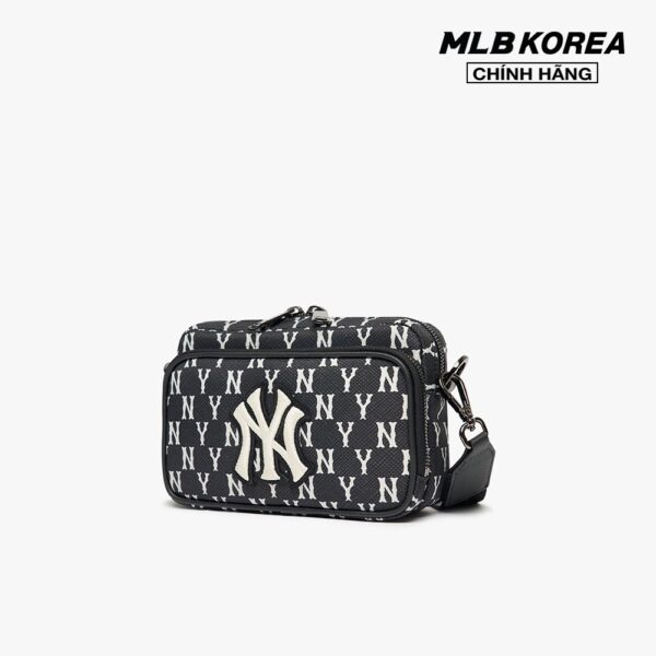 MLB - Túi đeo chéo phom chữ nhật Monogram 3ACRS012N-50BKS - Hình ảnh 3