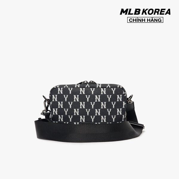 MLB - Túi đeo chéo phom chữ nhật Monogram 3ACRS012N-50BKS - Hình ảnh 5